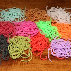 Hareline Dubbin Caster's Squirmito The Original Squiggly Worm Material Chenille, Braid & Body Materials