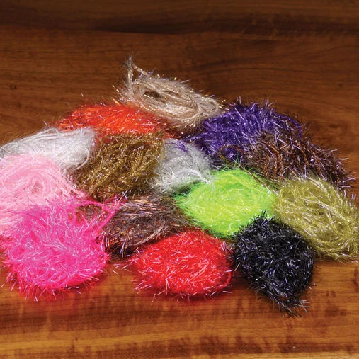 Hareline Dubbin Medium UV Polar Chenille - Fly Tying Material for Durable Flies 2 Hareline Dubbin Medium UV Polar Chenille Chenille, Braid & Body Materials
