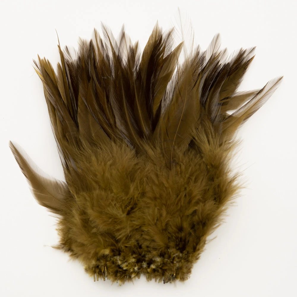 Wapsi Fly Strung Dyed Rooster Saddles - Premium Fly Tying Feathers for Fishing Flies 5 Wapsi Fly Strung Dyed Rooster Saddles