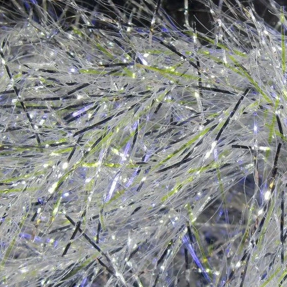 Hareline Dubbin Micro UV Polar Chenille - Premium Fly Tying Material for Fly Fishing 19 Hareline Dubbin Chenille, Braid & Body Materials Micro UV Polar Chenille