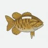 Remedy Provisions Smallie Football Decal