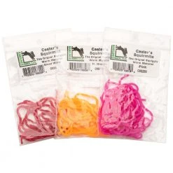 Hareline Dubbin Caster's Squirmito The Original Squiggly Worm Material Chenille, Braid & Body Materials