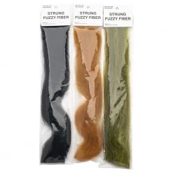 Wapsi Fly Chenille, Braid & Body Materials Strung Fuzzy Fiber