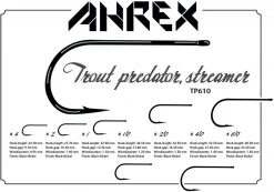 Hareline Dubbin Hooks & Shanks Ahrex TP610 Trout Predator