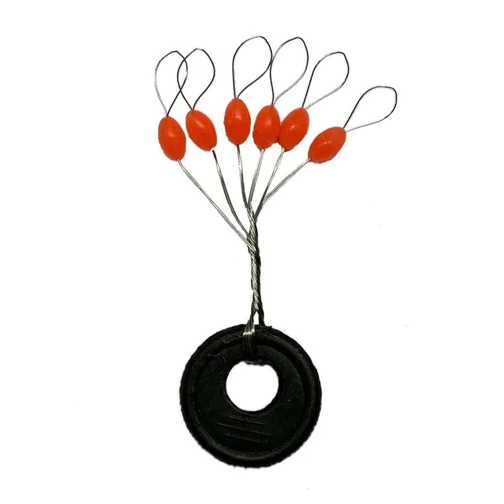 FBK Flies Hi-Viz Float Stops for Centerpin & Float Fishing - High Visibility Fly Fishing Accessories 1 FBK Flies Hi-Viz Float Stops