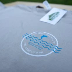 ATS Printing Northern Angler Waves T-Shirt Shirts & Sweatshirts