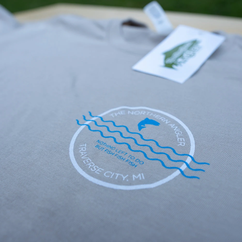 ATS Printing Northern Angler Waves T-Shirt - Premium Cotton Shirts & Sweatshirts for Fishing Enthusiasts 2 ATS Printing Northern Angler Waves T-Shirt Shirts & Sweatshirts