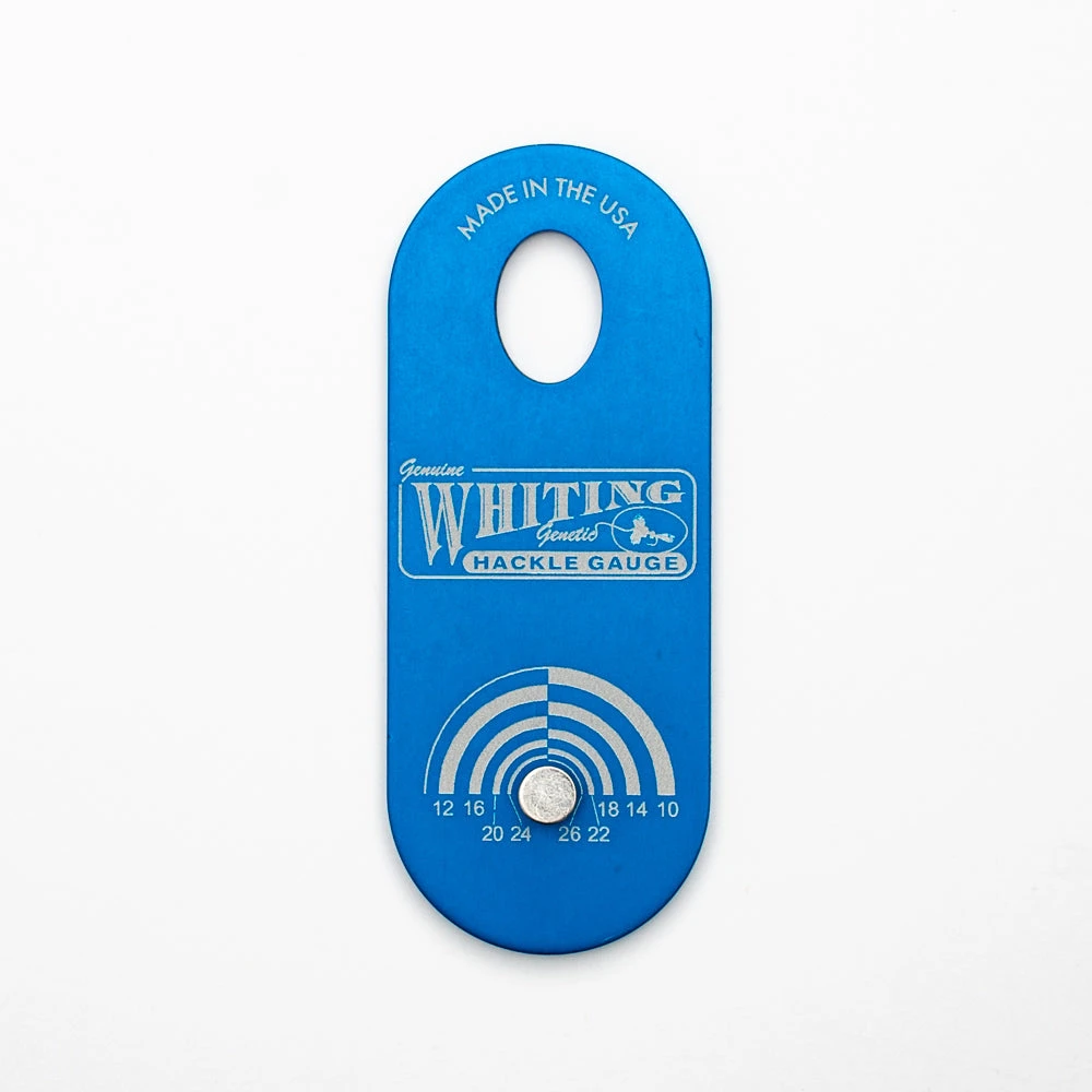 Nature's Spirit Whiting Hackle Gauge - Precision Fly Tying Tool for Feathers & Hackle 2 Nature's Spirit Fly Tying Tools Whiting Hackle Gauge