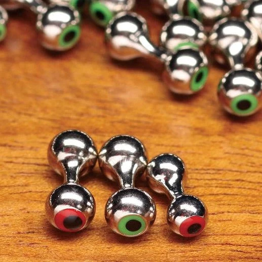 Hareline Dubbin Ballz Eyes - Premium Fly Tying Beads & Eyes for Fishing Flies 1 Hareline Dubbin Ballz Eyes