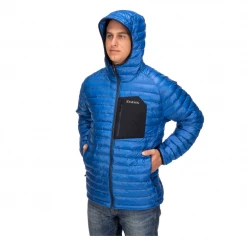 Simms Fishing Simms Exstream Hooded Jacket Rich Blue Apparel