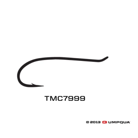 Umpqua Feather Merchants TMC 7999 Fly Tying Hooks & Shanks - Premium Quality for Fly Fishing 1 Umpqua Feather Merchants TMC 7999 Hooks & Shanks