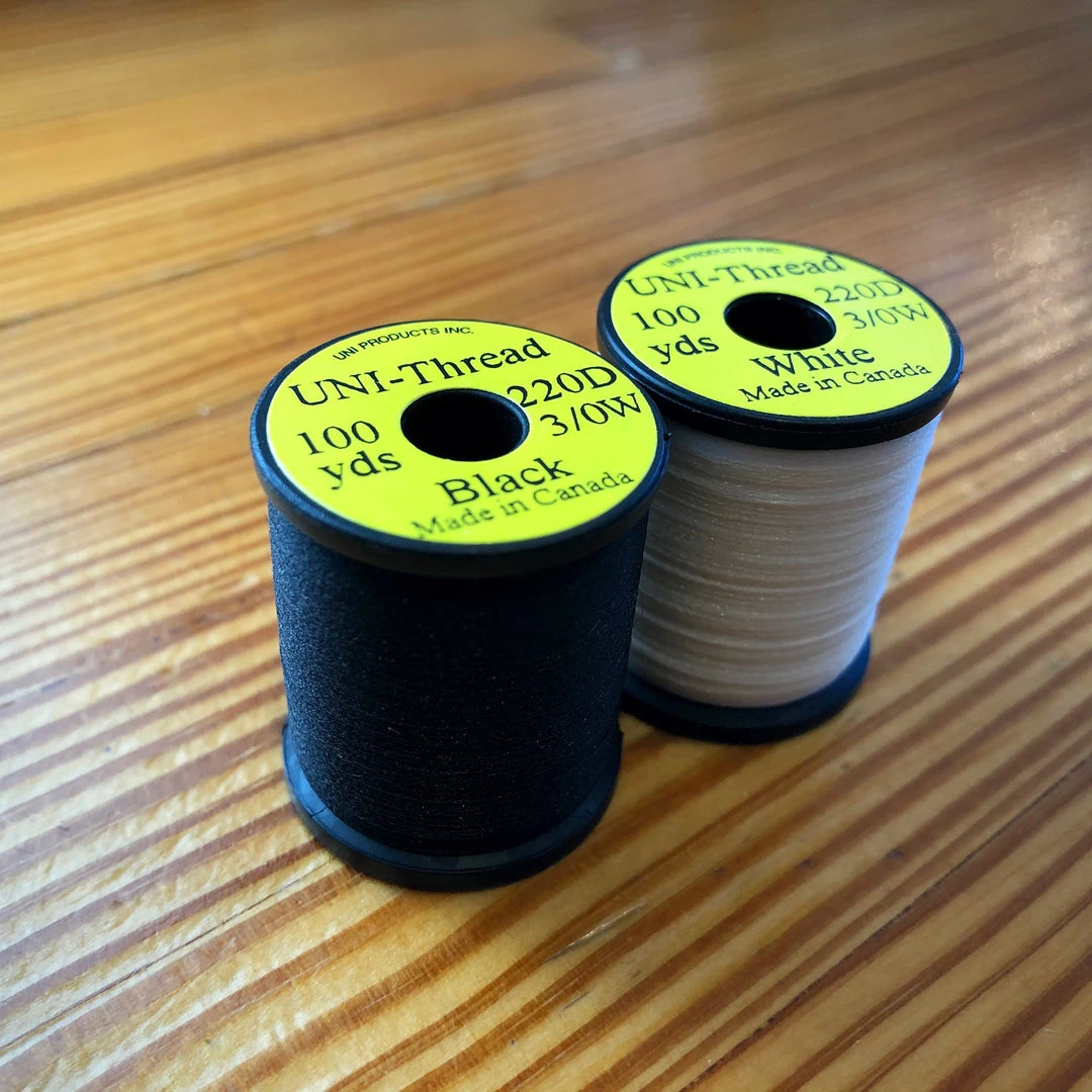 Wapsi Fly UNI 3/0 Thread - Premium Fly Tying Thread, Tinsel & Wire for Fly Fishing 1 Wapsi Fly UNI 3/0 Thread Thread, Tinsel & Wire