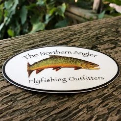 The Northern Angler Fly Shop Brook Trout Sticker - Unique Fishing Gifts & Accessories 3 The Northern Angler Fly Shop Brook Trout Sticker Gifts & Accessories