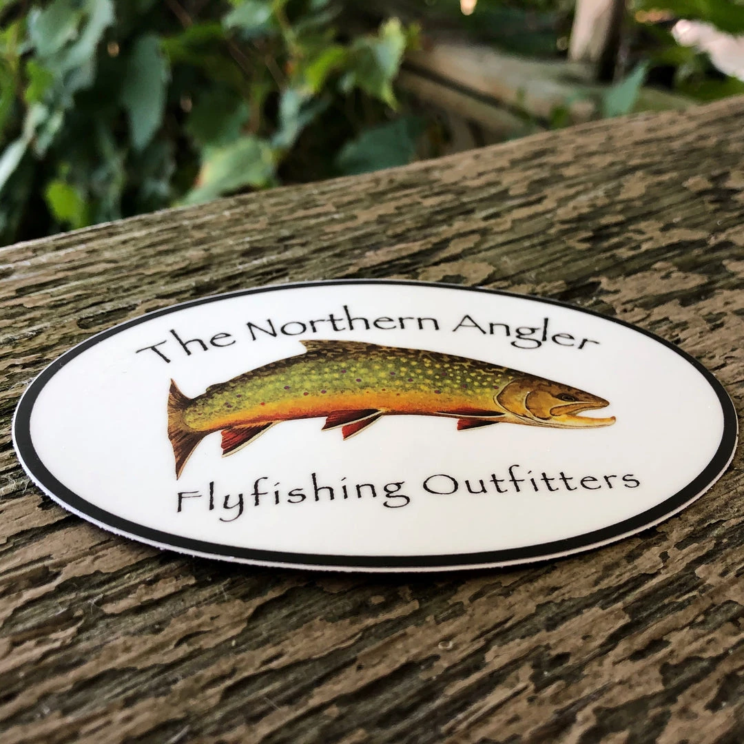 The Northern Angler Fly Shop Brook Trout Sticker - Unique Fishing Gifts & Accessories 2 The Northern Angler Fly Shop Brook Trout Sticker Gifts & Accessories