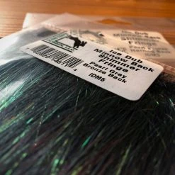 The Northern Angler Fly Shop 36 Hareline Dubbin Chenille, Braid & Body Materials Ice Dub Minnow Back Shimmer Fringe