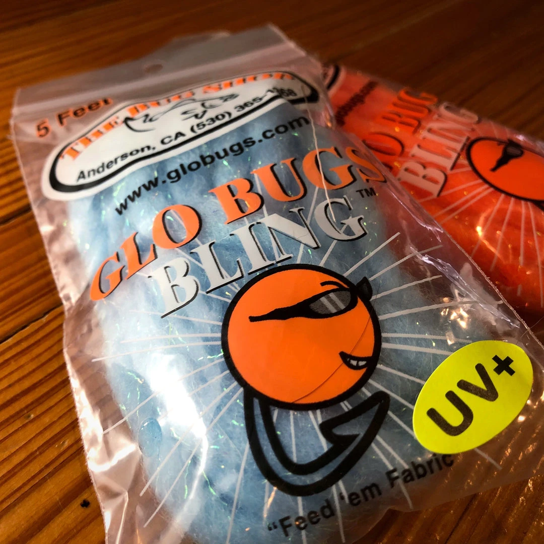 The Bug Shop Glo Bugs Bling Egg Yarn - Premium Chenille, Braid & Body Materials for Fly Tying 1 The Bug Shop Glo Bugs Bling Egg Yarn Chenille, Braid & Body Materials