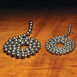 Hareline Dubbin Stainless Steel Beadchain Eyes