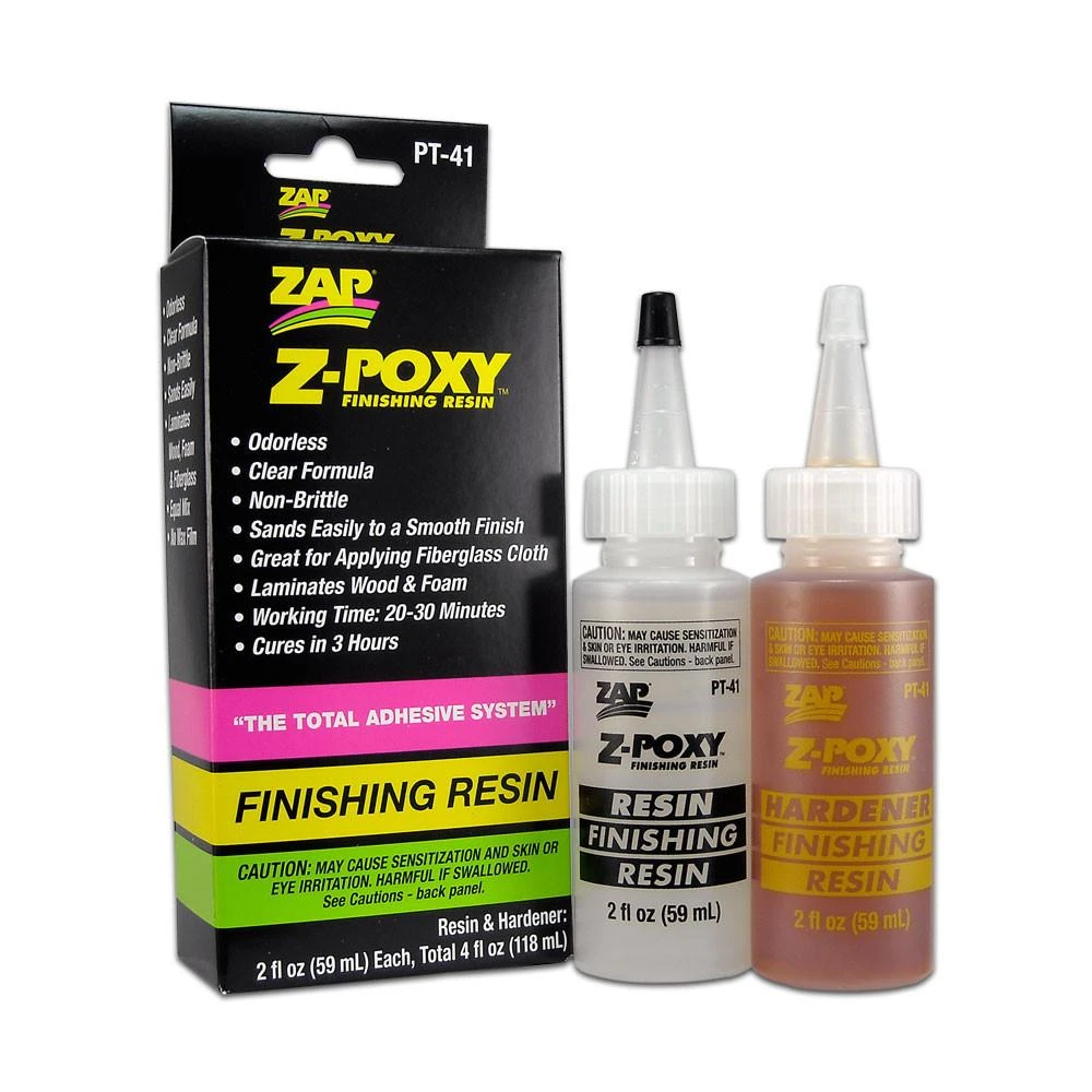 Wapsi Fly Glues & Adhesives Z-Poxy 5 Minute Cure - Fast-Drying Fly Tying Epoxy 1 Wapsi Fly Glues & Adhesives Z-Poxy 5 Minute Cure